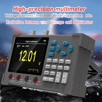 ZEEWEII DSO3D12 3.2 Inch Desktop Digital Oscilloscope 120M Bandwidth Dual Channel Multimeter and Signal generator 3 in 1 2