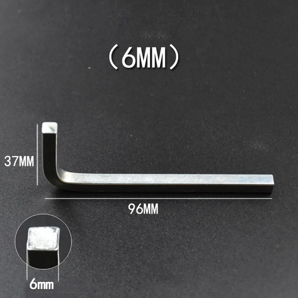 3–10 mm L-förmiger Vierkantkopfschlüssel, Vierkantschlüssel, 4-Punkt-Schraubenschlüssel aus Chrom-Vanadium-Stahl, Schraubendreher zum Festziehen der quadratischen Schrauben – Detail 6
