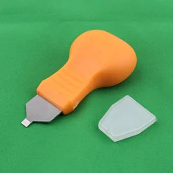 Stainless Steel Watch Case Opener for Hard Shell Back Covers Repair Tool (Orange)