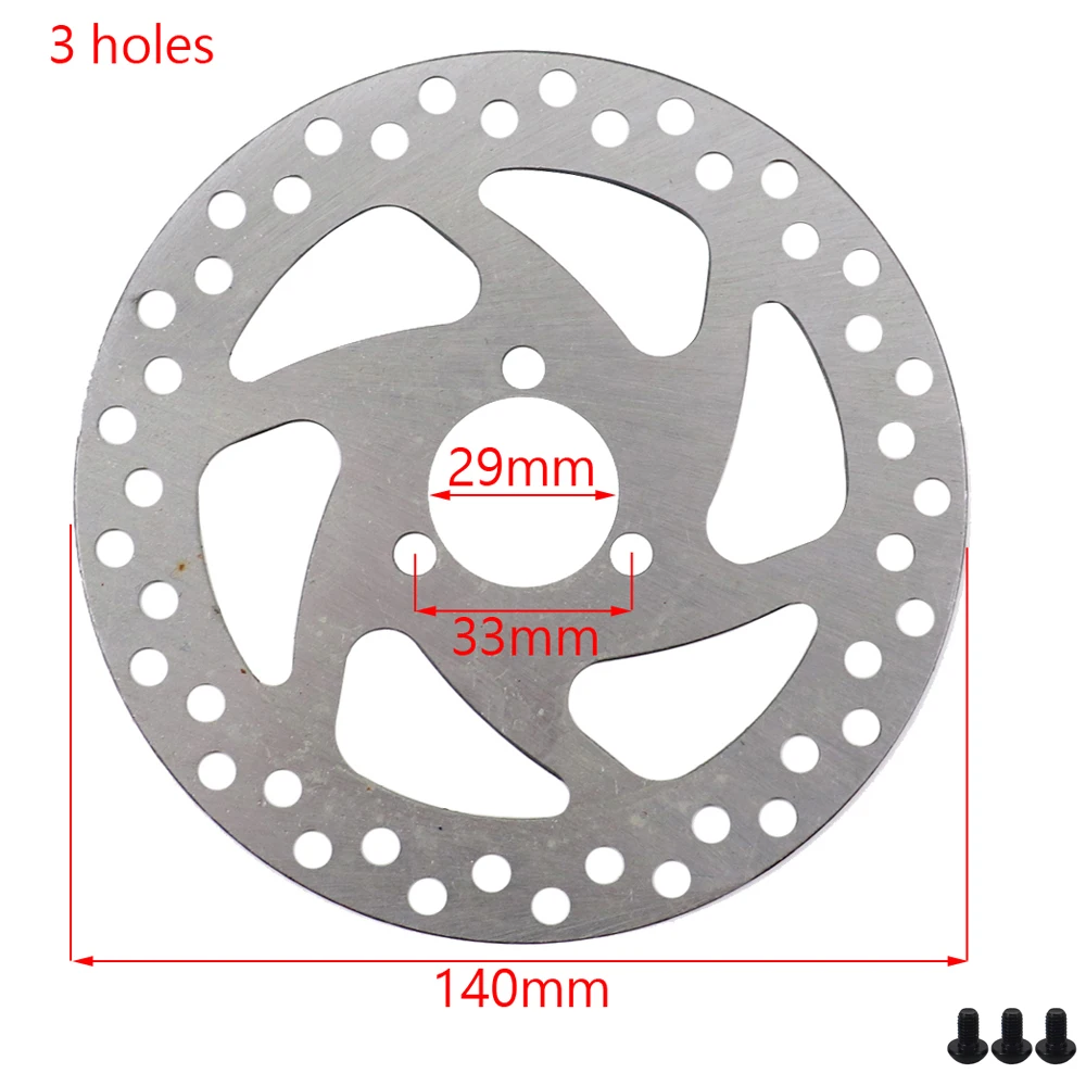 Electric Scooter Disc Brake 140mm 3 Holes or 6 Holes Device Accessories