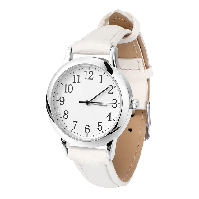 Women's Watch Wrist Quartz Fashion Watches For Waterproof Simple Stylish Pu Digital 1