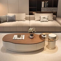 Table basse italienne élégante, tendance, classique, Premium, belle Table basse, moderne et minimaliste, meubles de maison 1