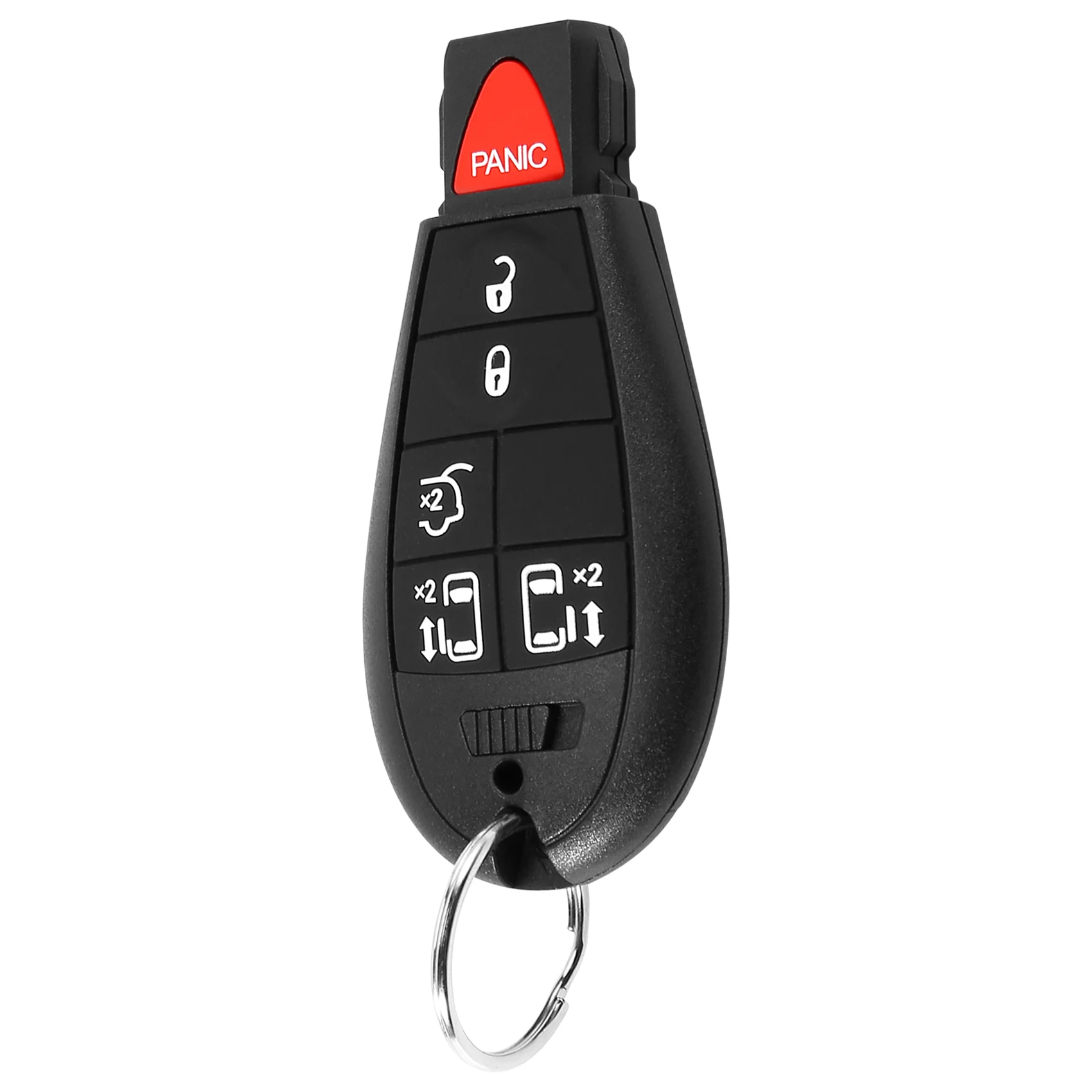 

Car Remotes 6 Button Key Fob Compatible for Chrysler Town Country 2008-2015 Dodge Grand Caravan