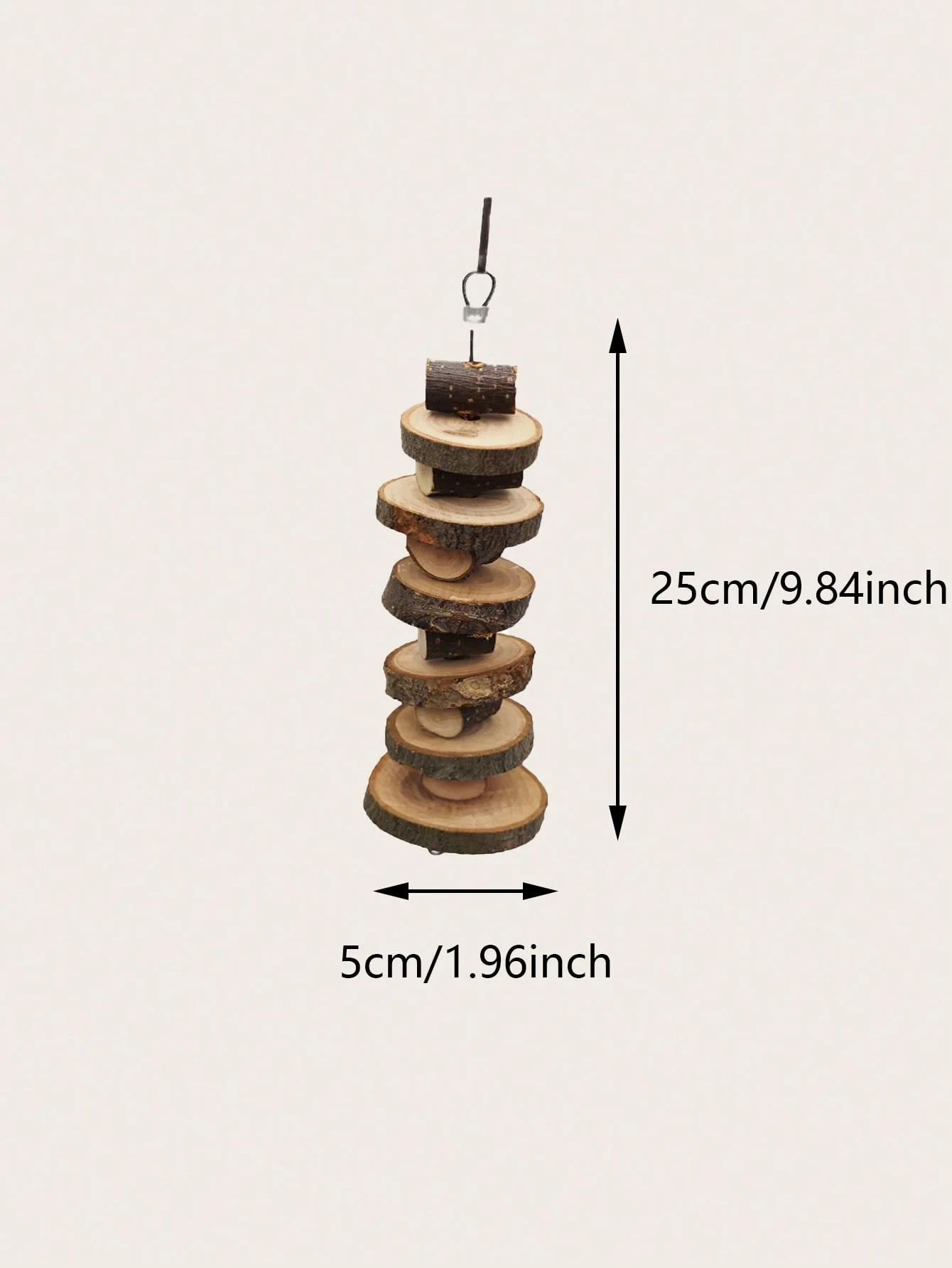 Wooden Apple Chew Toy 6