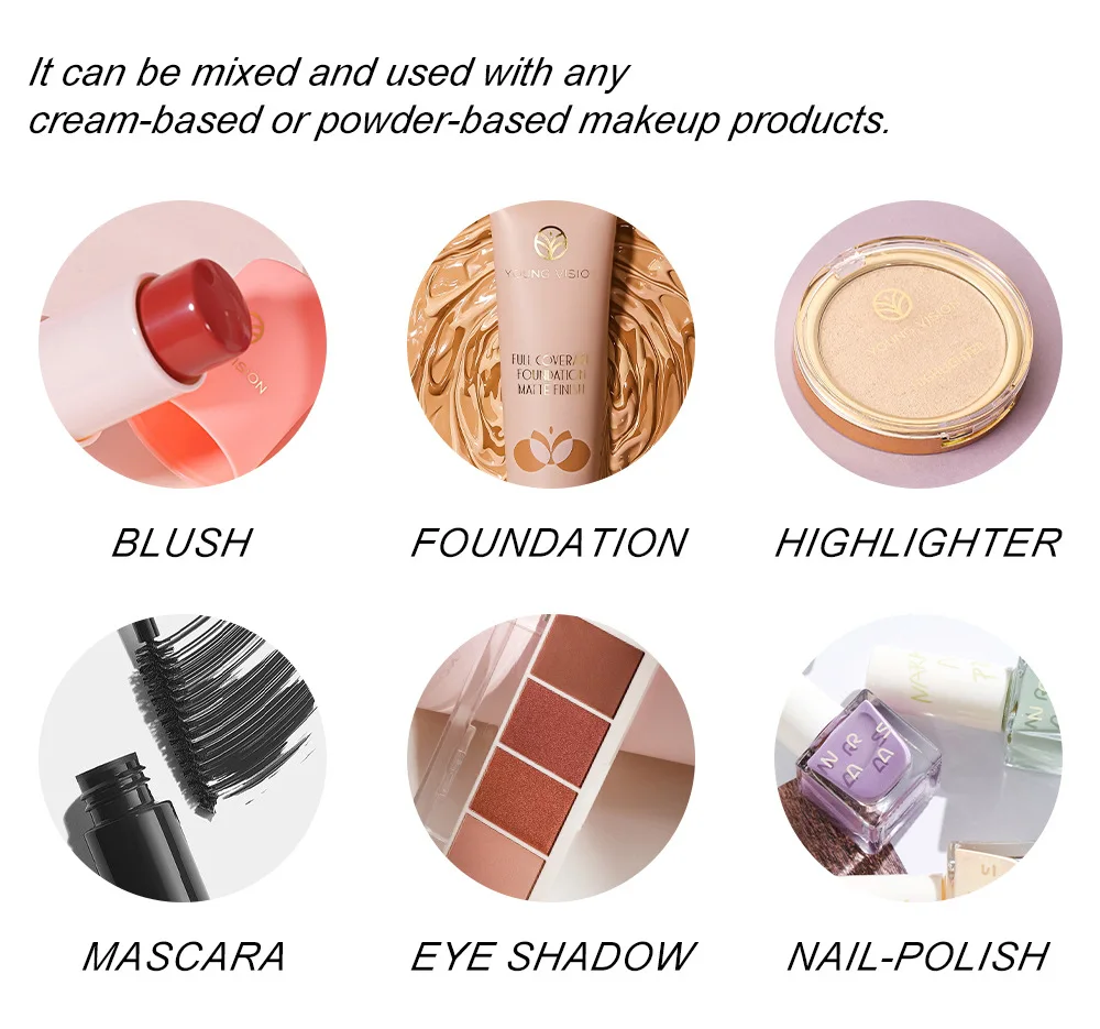 Makeup Blend essence eyeliner Cream powder powder blusher Nail Oil eye shadow Coloring Diluent 4