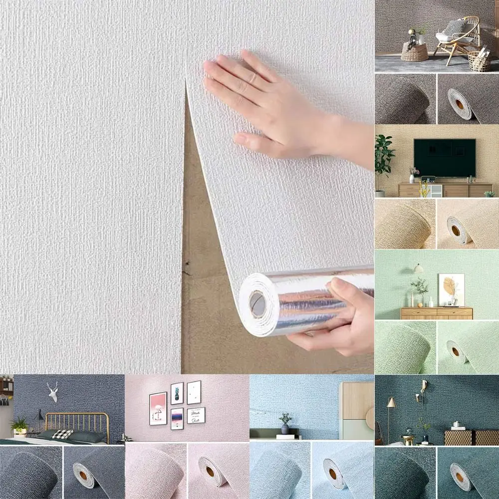 Waterproof3DWallStickerMoistureproofSelfAdhesiveWallpaper10M