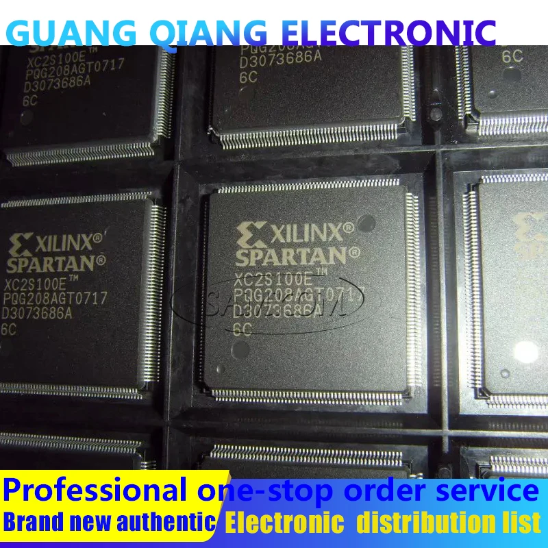 

1 шт XC2S100E-6PQG208C IC FPGA 146 I/O 208QFP