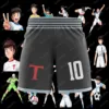 captain Tsubasa School Nansheng Olive And Benji Football Team Uniform Beach Pants Customized High Quality Clothing Customizable 4