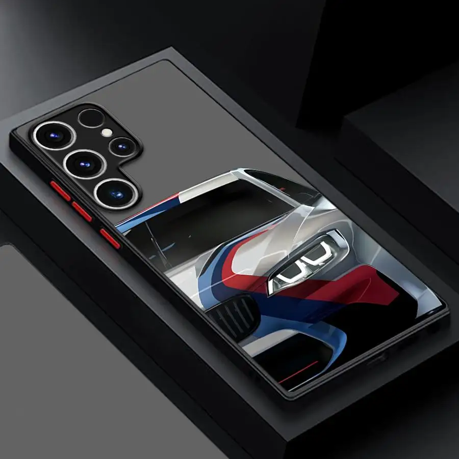 Cool WM Dream Car Tail Shockproof Matte Phone Case - Elegant and Durable Protection