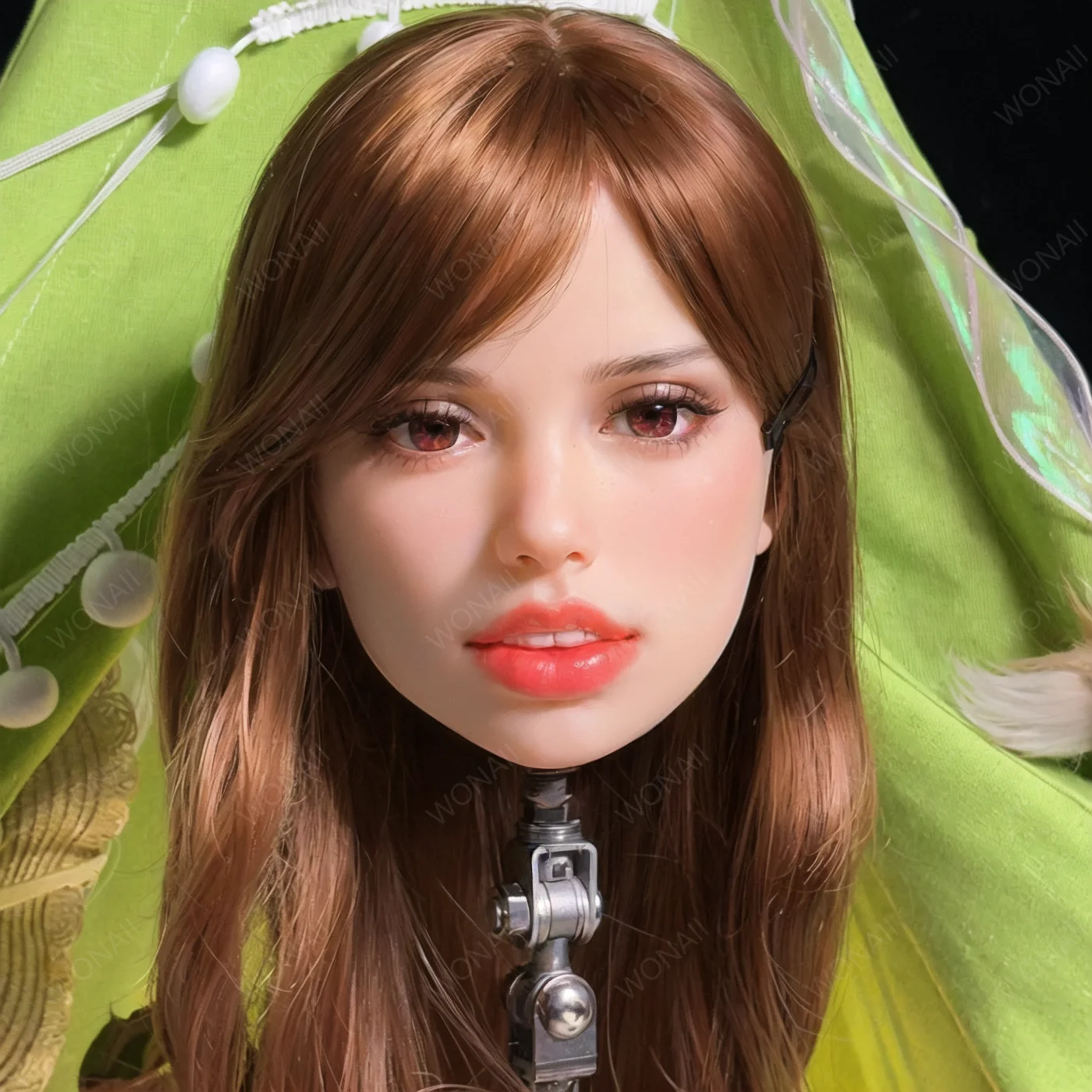 1:1 European-American style adult head, male adult toys, special mouth channel, channel containing special particles bump female 3