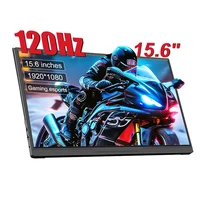 15.6inch Portable Monitor 120Hz/RGB100% /Touch scrren With VESA Hole Extended Display For Phone PC Loptop  Xbox PS4/5  Switch - Image 2