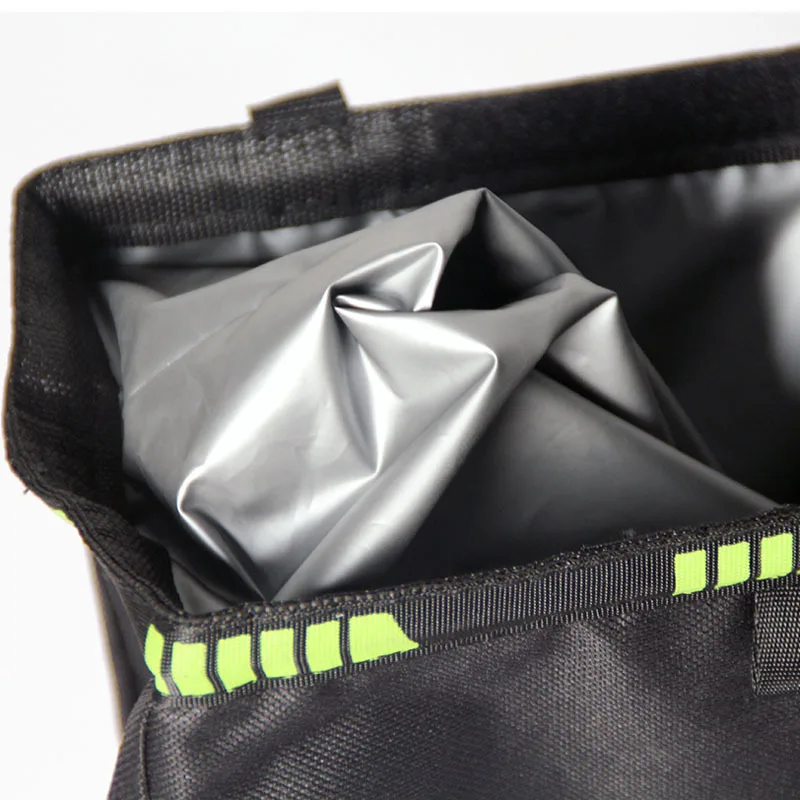 Car Trash Bag Car Storage Bag Hanging Car Seat Back Waterproof Multifunctional Storage Garbage Accessories