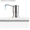 Multiple Color Liquid Soap Dispenser With 1m Silicone Extension Tube Bathroom Kitchen Sink Built-In Chrome/Nickel Dispenser Soap 4