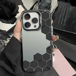 Cubierta de teléfono de silicona suave mejorada con nuevo diseño y acabado IMD plateado