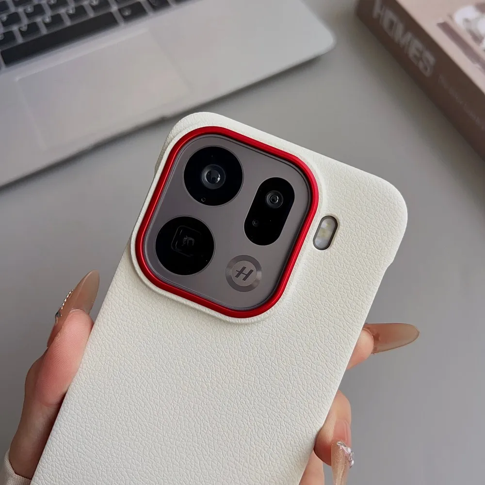 Sleek Wireless Charging & Magnetic Protective Hard PU Phone Case