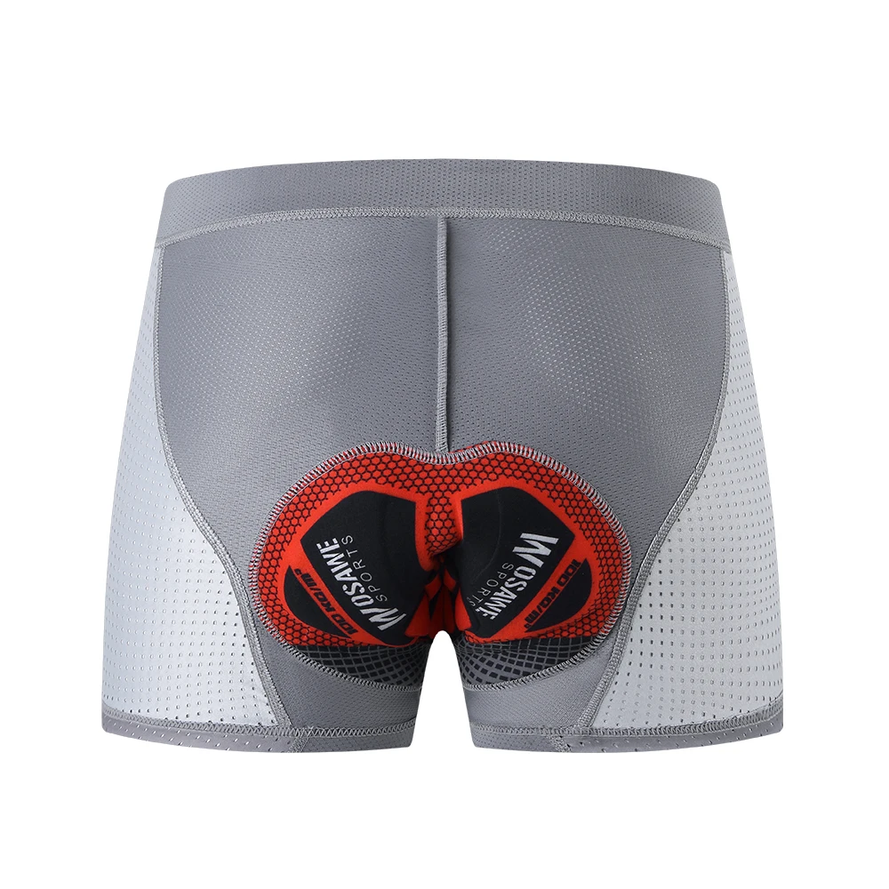 Cheap Cycling Shorts WOSAWE Men Cycling Underwear 5D Gel Padded