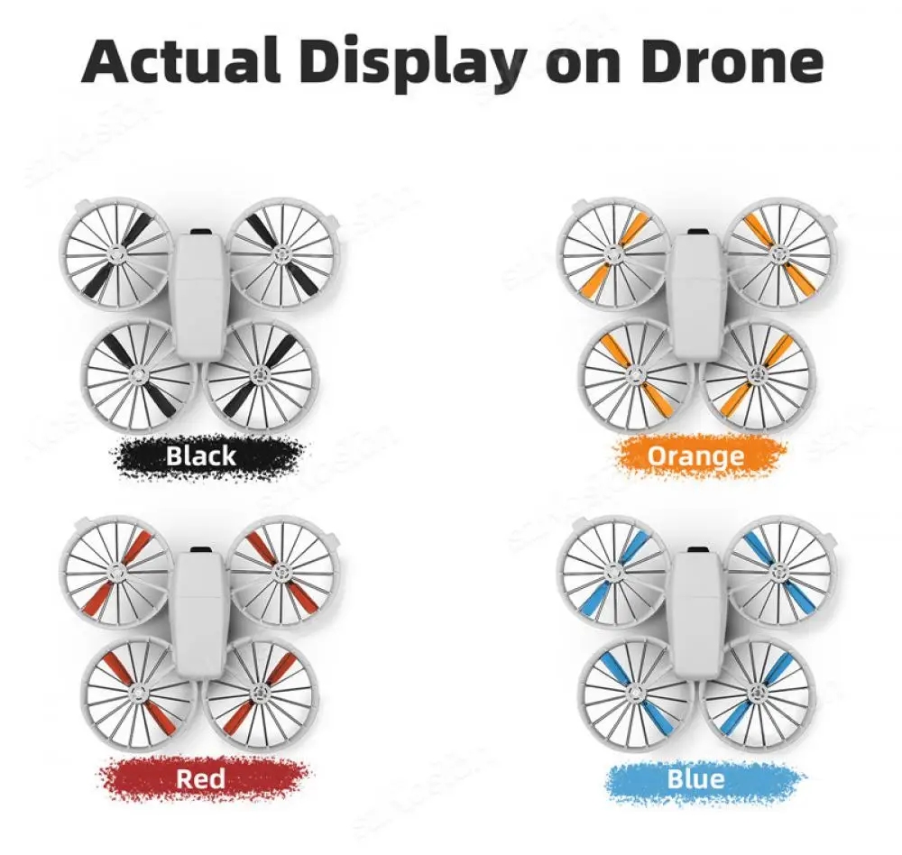 Propeller Drone Blade Light Weight Quick Release Props Blade Screw Wing For DJI FLIP Drone Accessories 8 PCS