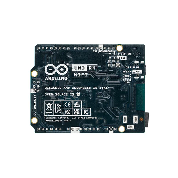Controlador Arduino Uno r4 Versão Wifi do Controlador Abx00087 Rev4 Abx00080 - Image 3