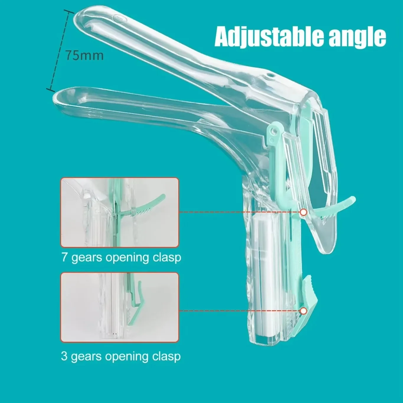 Vaginal Speculum LED Reusable Sex Toy Adult Professional Painless Adjustable Medical Speculum SM Women Ladies Checking