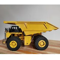 1/20 RC Metal Hydraulic Mining Truck 793D Dumper Car I6X Radio Lights Painted Assembled Model for Adults Toys TH20696 2