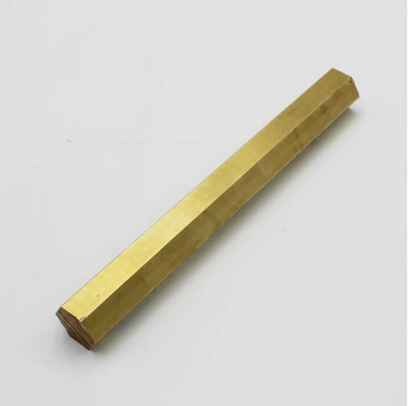 H59 Hexagonal Brass Rod Solid Hexagonal Bar size 4/5/6/8/9/10 65MM