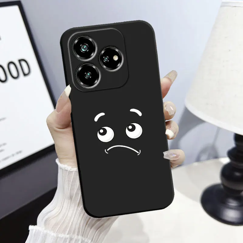 Soft Silicone Flower Back Cover Case - Shockproof Protective Phone Cover