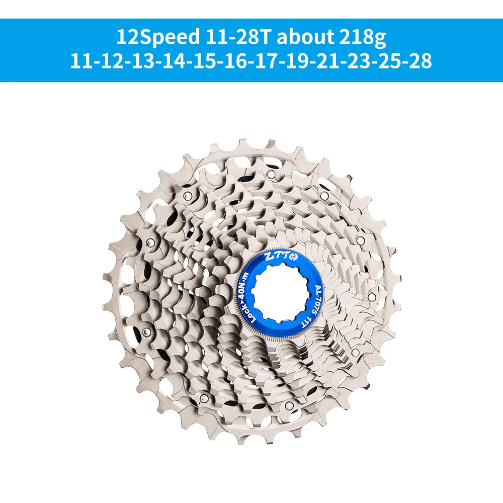 ZTTO Road Bike 12 Speed Cassette HG Freehub ULT 11-34T Gravel