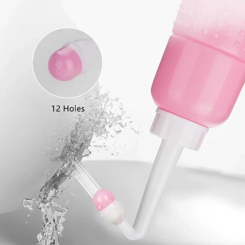 1/2pcs 500ml portable spray bottle handheld travel cleaner suitable for cleaning private parts of pregnant women and infants