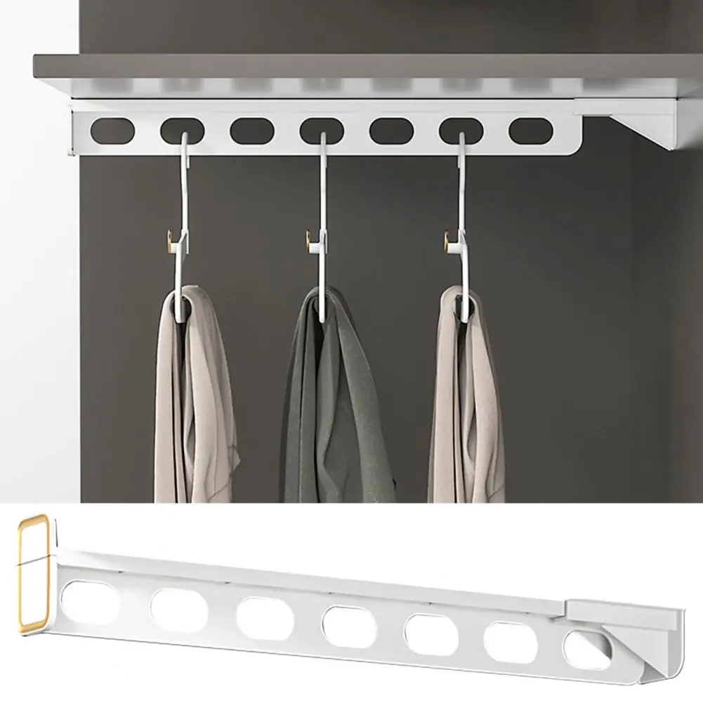 BracketHangerSpacesavingClothesHangerBracketStrongLoadbearing