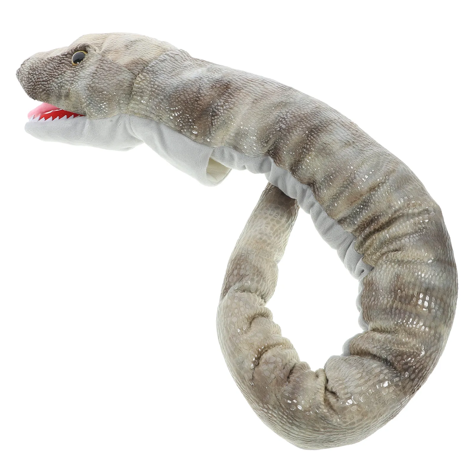 뱀 손인형 봉제인형 부드럽고 편안한 내마모성 인터랙티브 부모-자녀 이야기 속내기 인형 사실적인