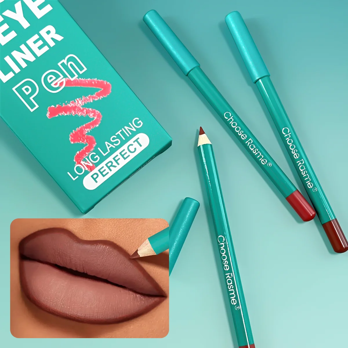 6 pcs Lip Liner Pencil Set Matte Nude Contour Lipliner Pencil Lipstick Waterproof Long Lasting Lipstick Pen Lip Tint Cosmetics 2