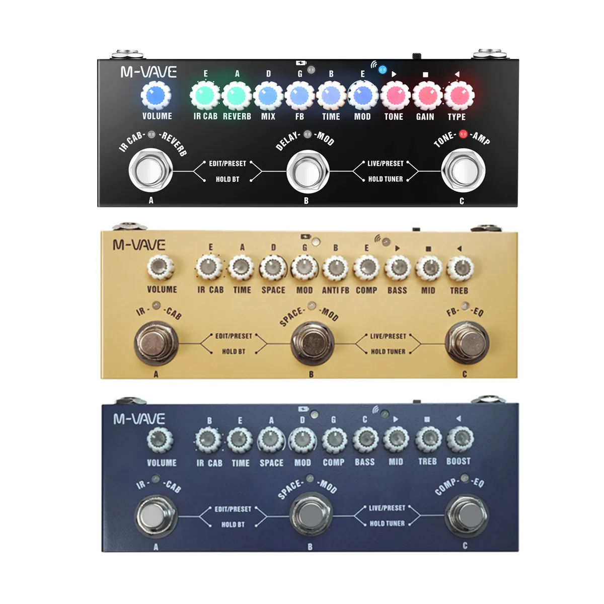 CuvaveCubeBABYMultiEffectsPedalforElectricGuitarBassAcoustic