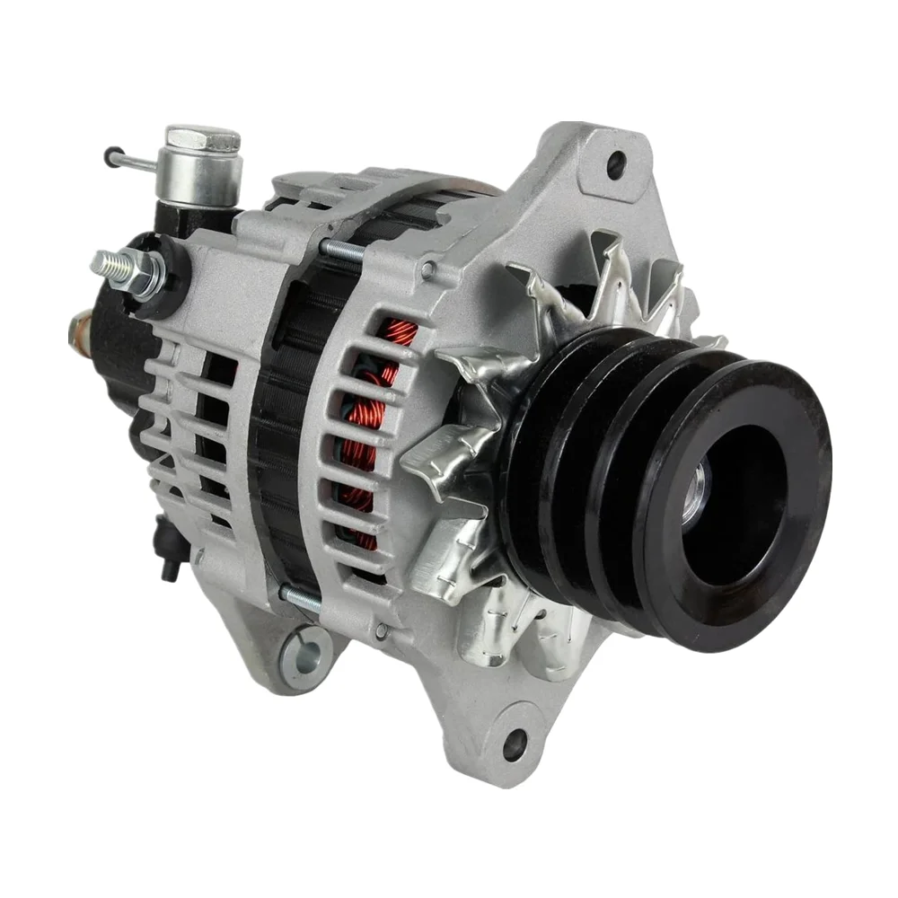 Factory Price Alternator 8973515740 24v 80a Truck Engine Parts for 4HE1 4HF1 4HG1 4HJ1 NPR85 NKR85 NLR85