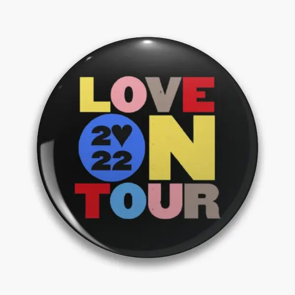 

Мягкая Металлическая Булавка Love On Tour, Подарочный значок, украшение для шляпы, модный мультяшный воротник, забавная Женская булавка для лацкана, милые украшения