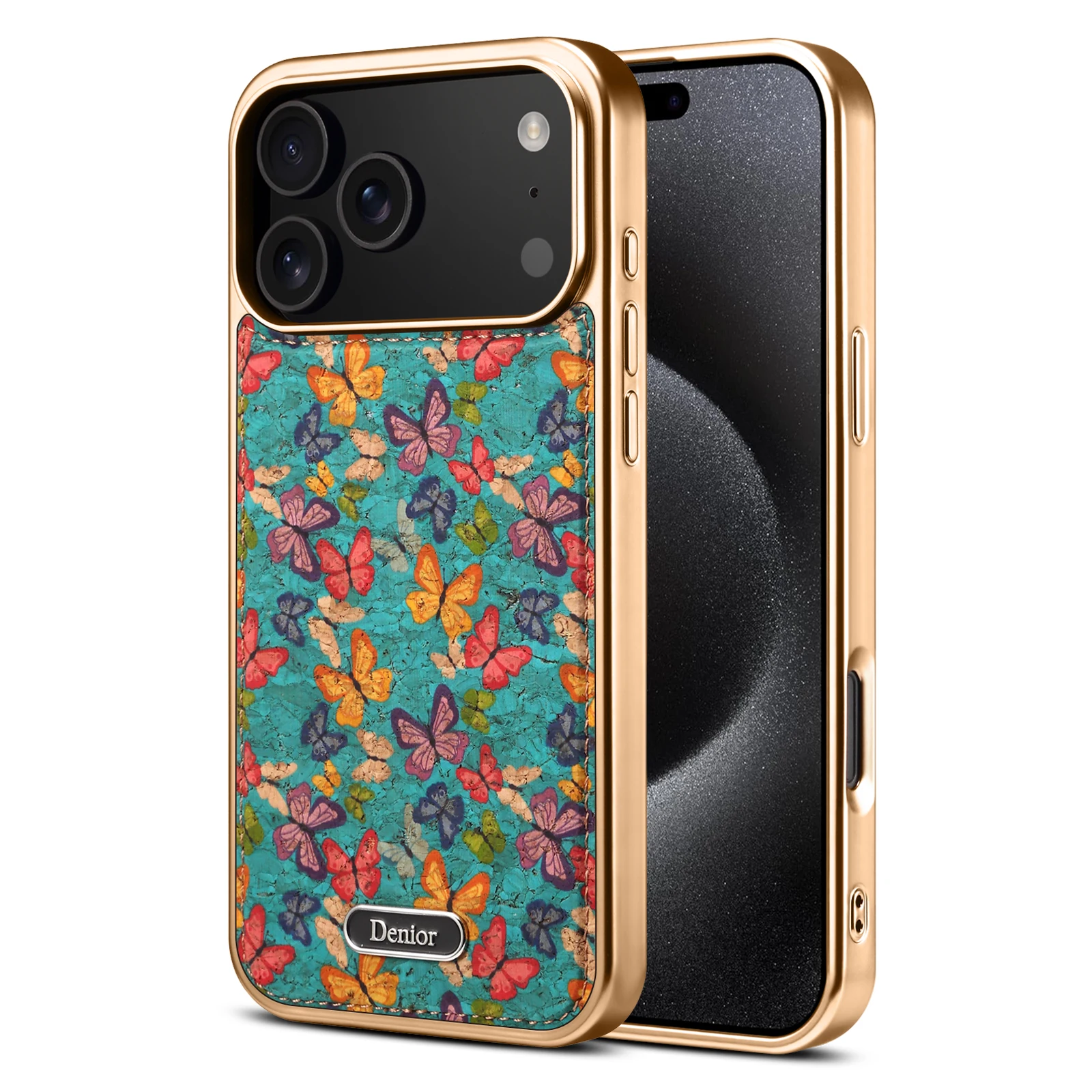 iPhone ProMax Electroplated Drop-Proof Wireless Charging Phone Case