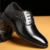 Men Fashion solid Color Lace Up Casual Business Shoes Non Slip Formal Office Event Shoes For Men 1