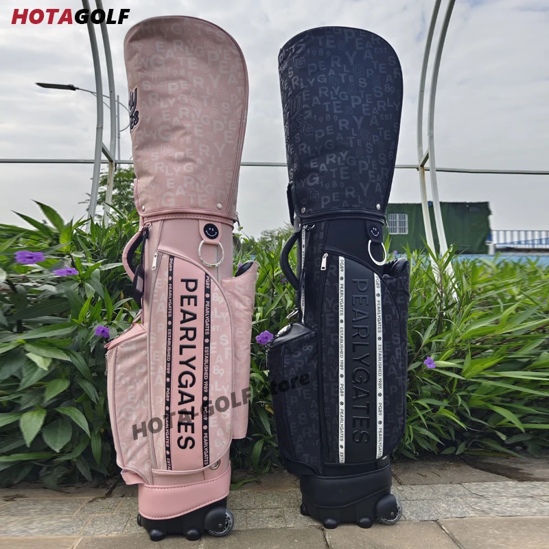 2023 New Pg Golf Bag Pink/black Printed Golf Bag Men's And Women's