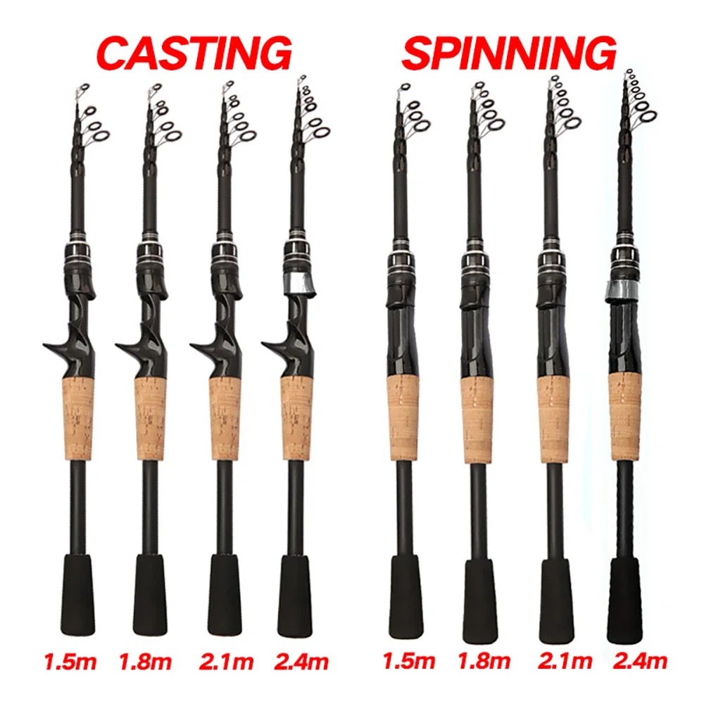Carbon Telescopic Fishing Rod 3