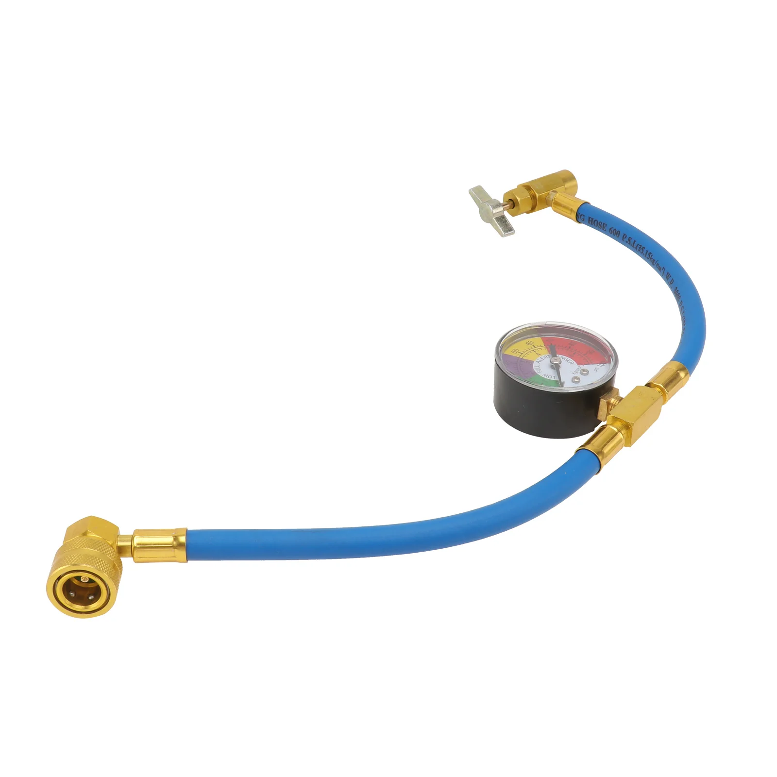 R134A Air Conditioning Refrigerant Charging Hose with Gauge for Car R134A Automobile Air Conditioning Automotive R404a air conditioning hose kit air conditioning hose