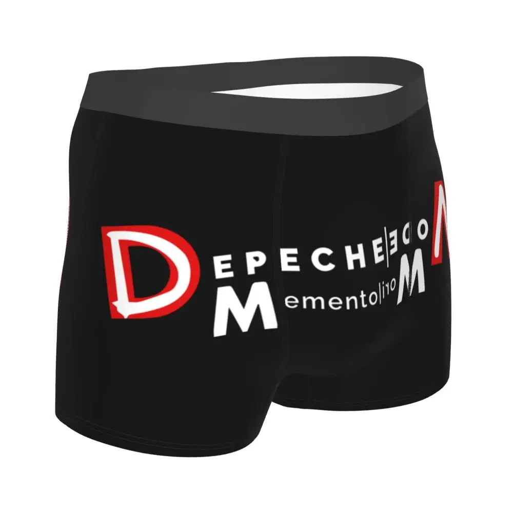 Custom Electronic Rock Depeche Cool Mode Boxers Shorts Men Briefs Underwear Cool Underpants