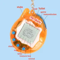 3Pcs Transparent Electronic Pets Tamagotchi 90S Nostalgic 168 Pets In One Virtual Cyber Digital Pet Toys Pixel Funny Play Toys 2