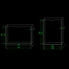 Acrylic Storage Box For A4 Paper Office Data File Card Slot Transparent Plexiglass Book Magazine Display Wall Mounted Holder 6