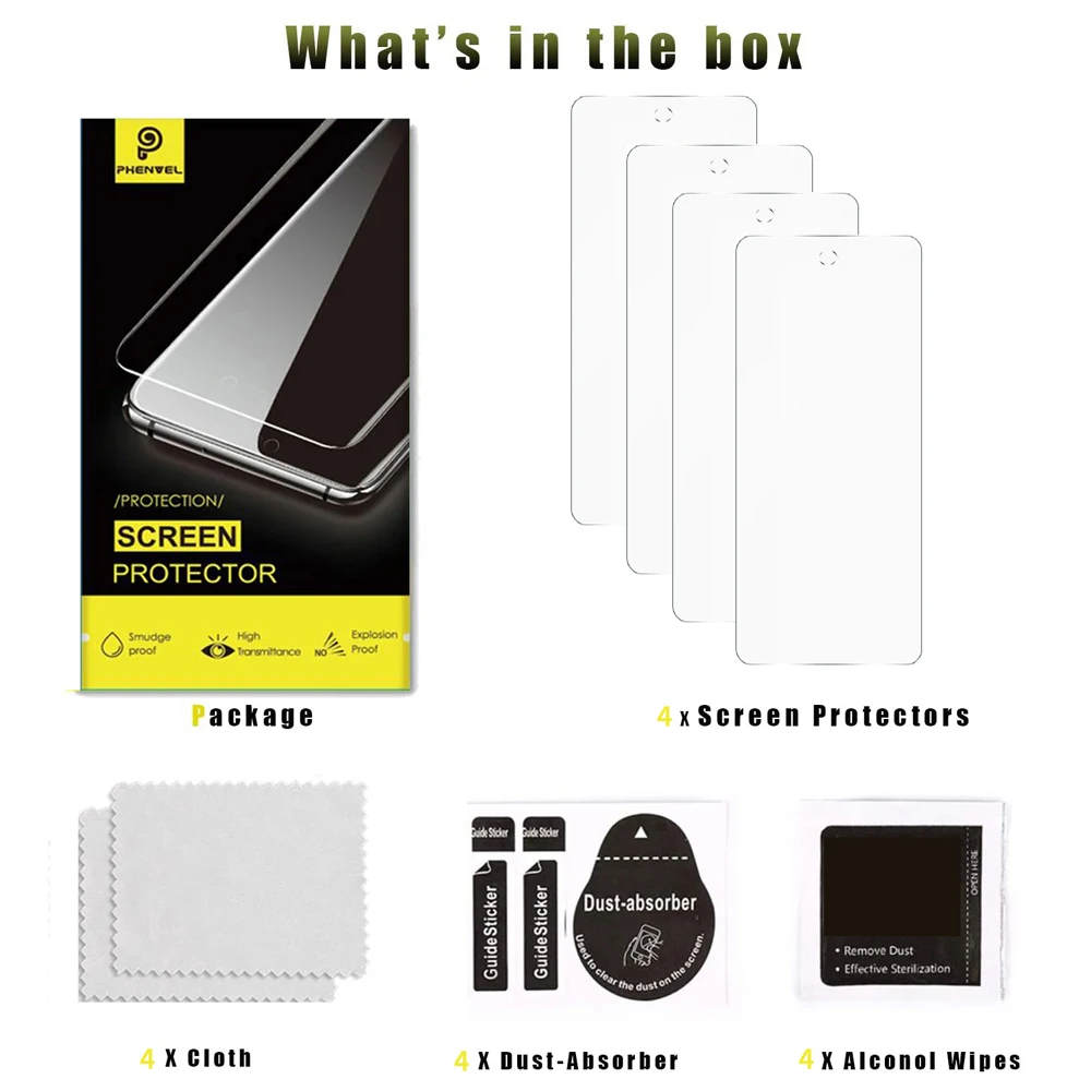 4 قطعة HD واقي شاشة مقسى لهاتف سامسونج جالاكسي Z F...