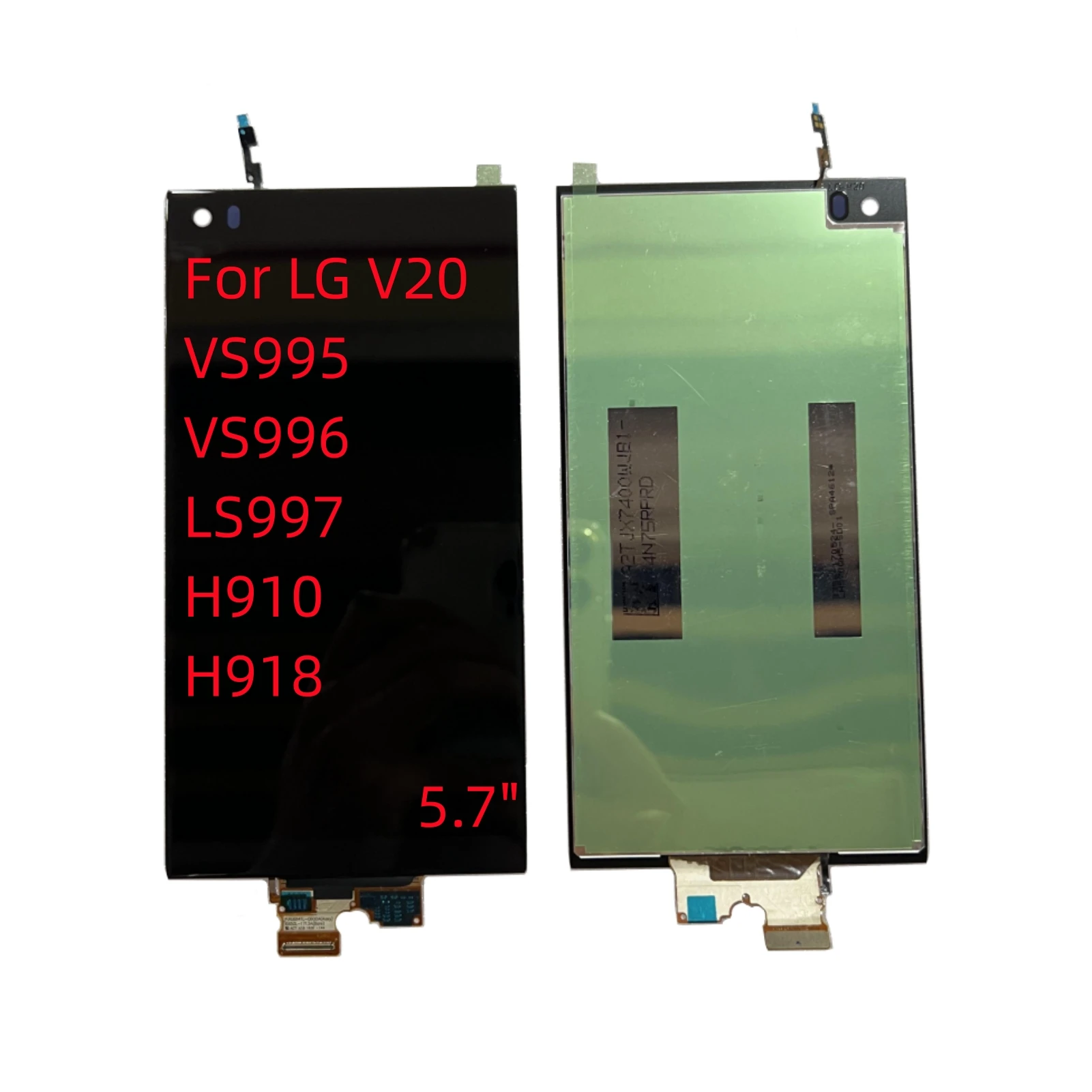 

For LG V20 LCD Display VS995 VS996 LS997 H910 LCD Touch Screen Digitizer Assembly For LG V20 LCD With Frame Replacement5.7"