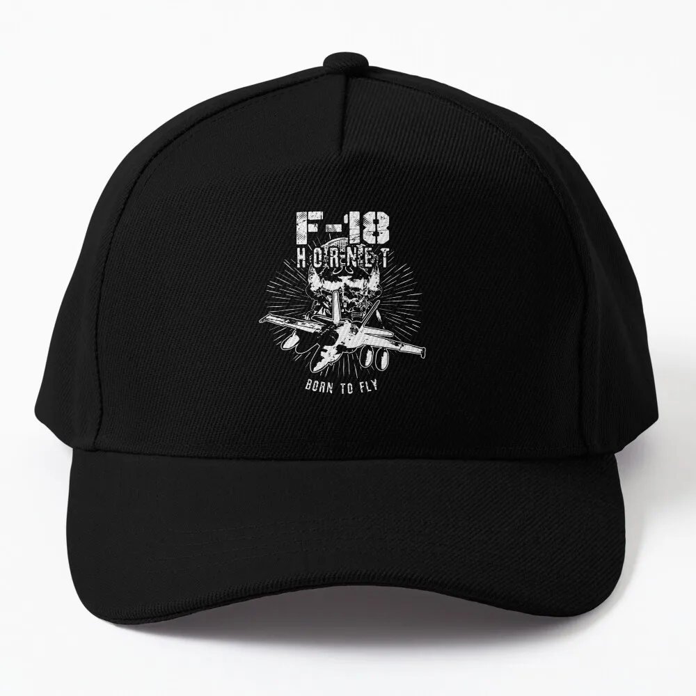 

F/A-18 Hornet USAF Multirole Fighter Born To Fly Baseball Cap Wild Ball Hat Fashion Beach Women'S Hat 2023 Men'S