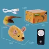 Interactive Cat Toy Mouse Rechargeable Moving Automatic Cat Toys Electric Mouse Cat Teaser Toys Kitten Toys for Kitten Cats