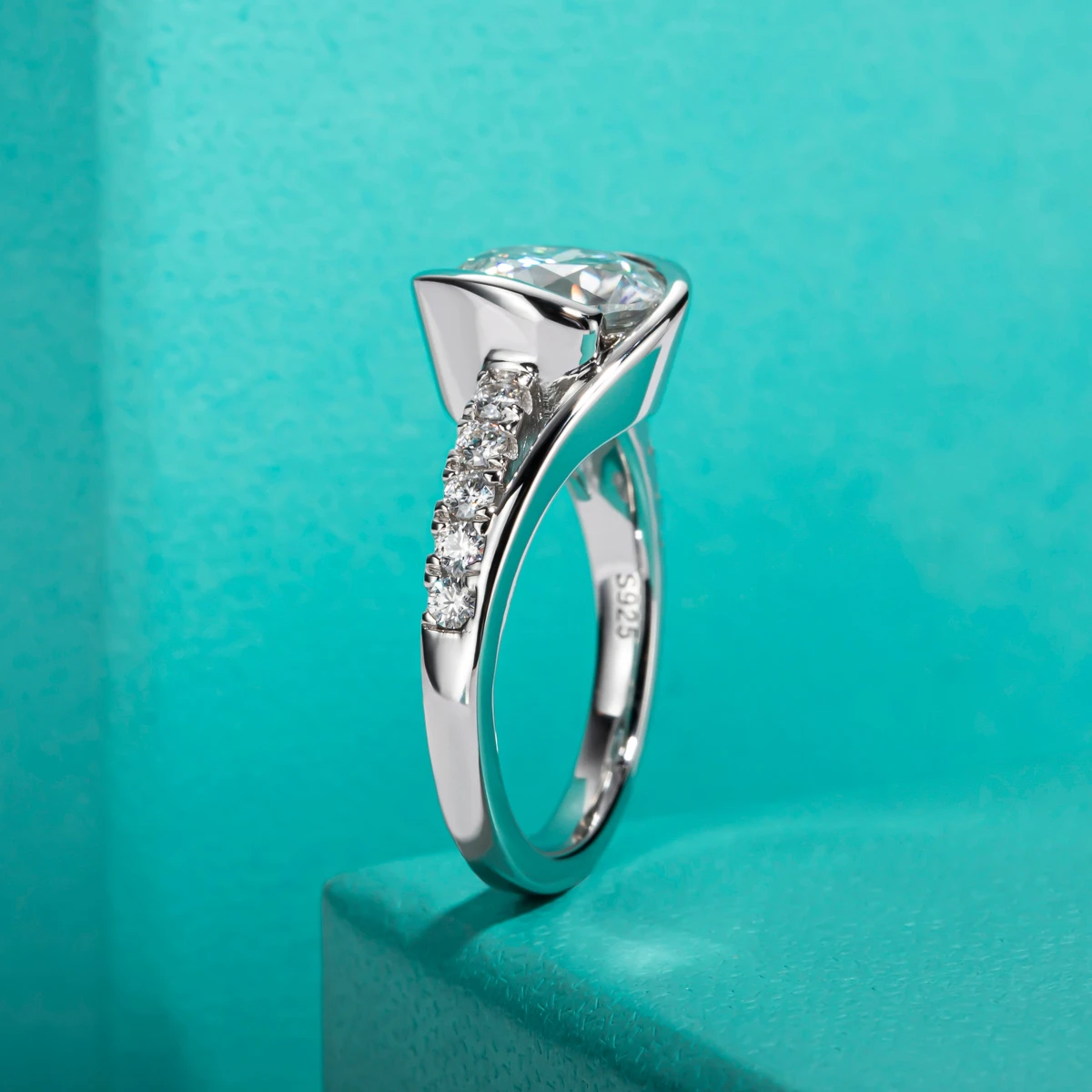 Engagement Rings 925 Sterling Silver