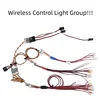 Wireless Light Group with 2.4G Module LED Lamp for Tamiya 1/14 RC Truck Scania 770s Actros Volvo f16 Tractor Trailer LESU Parts 1