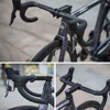 THE ONE AERO T1000 Road Handlebar 360mm/380mm/400mm/420mm Black Matt Fully Internal Routing Road Bicycle Gravel HandleBar 6