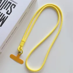Universal Long Phone Lanyard with Crossbody Rope and Connection Clip (Yellow)